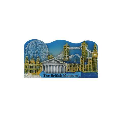 【British Museum】マグネット(LONDON SKYLINE)