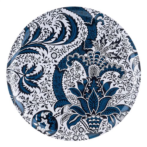 【V&A_Ary】トレイ直径38cm【Indian indigo】