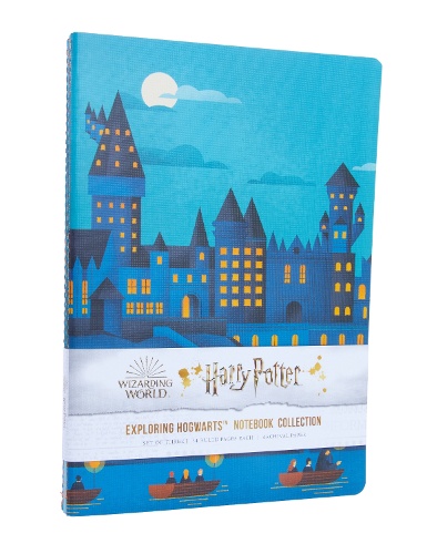 Harry Potter: Exploring Hogwarts Sewn Notebook Collection: Set of 3