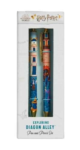 Harry Potter: Exploring Diagon Alley Pen and Pencil Set: Set of 2