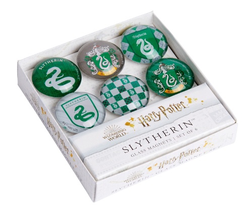 Harry Potter: Slytherin Glass Magnet Set: Set of 7