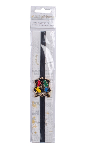 Harry Potter: Hogwarts Crest Enamel Charm Bookmark