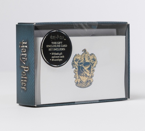 Harry Potter: Ravenclaw Crest Foil Gift Enclosure Cards: Set of 10