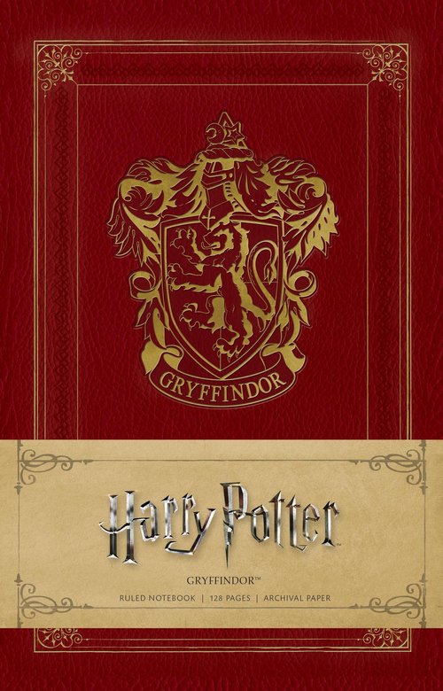 HARRY POTTER: GRYFFINDOR RULED NOTEBOOK
