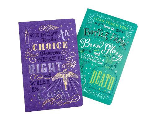 Harry Potter: Character Notebook Collection: Dumbledore and Snape: Set of 2