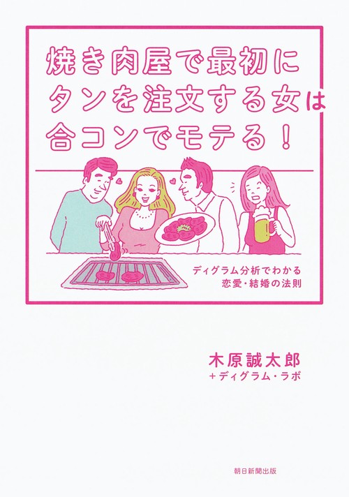 焼き肉屋で最初にタンを注文する女は合コンでモテる! ディグラム分析でわかる恋愛・結婚の法則
