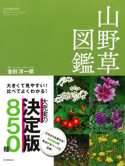 山野草図鑑 大きくて見やすい!比べてよくわかる! 850種