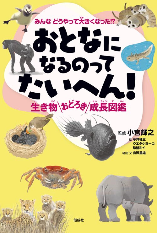 おとなになるのって たいへん！