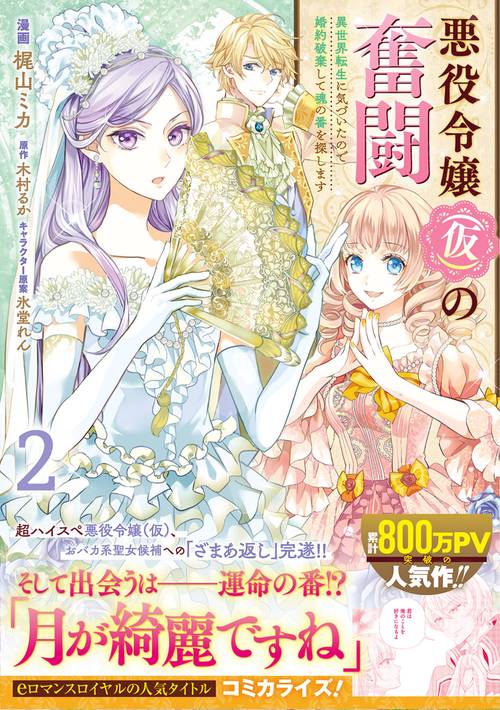 悪役令嬢（仮）の奮闘　異世界転生に気づいたので婚約破棄して魂の番を探します２