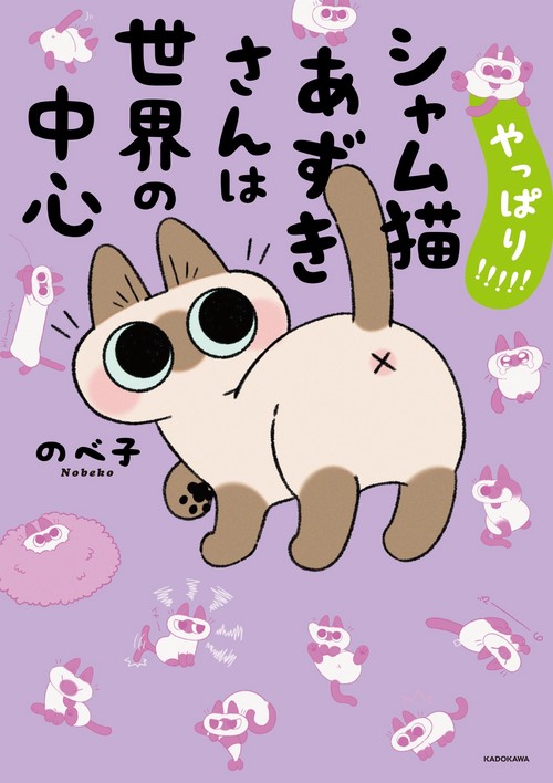 やっぱり!!!!! シャム猫あずきさんは世界の中心