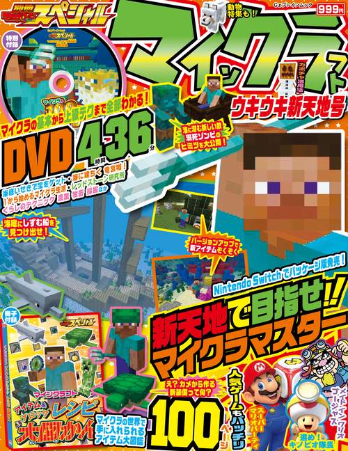 別冊てれびげーむマガジン　スペシャル　マインクラフト　ウキウキ新天地号