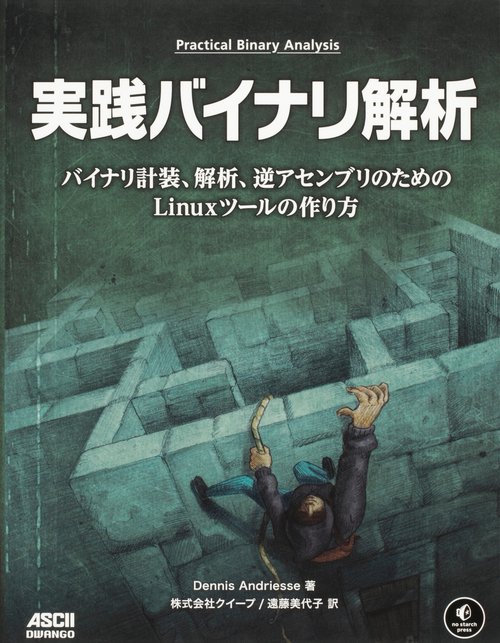 実践バイナリ解析 バイナリ計装、解析、逆アセンブリのためのLinuxツールの作り方