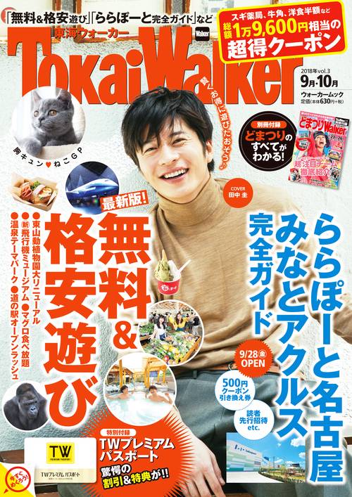 東海ウォーカー2018年vol.3 ウォーカームック