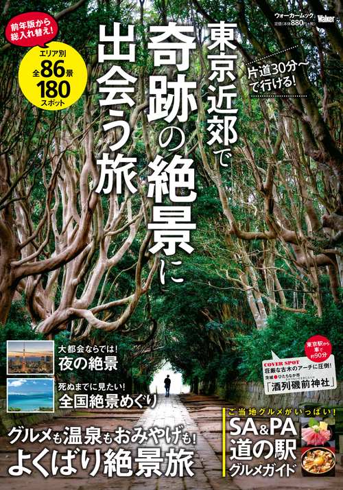 東京近郊で奇跡の絶景に出会う旅 ウォーカームック