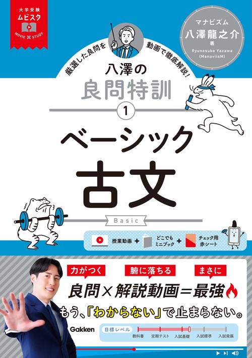 大学受験ムビスタ　八澤の良問特訓【１】　ベーシック古文