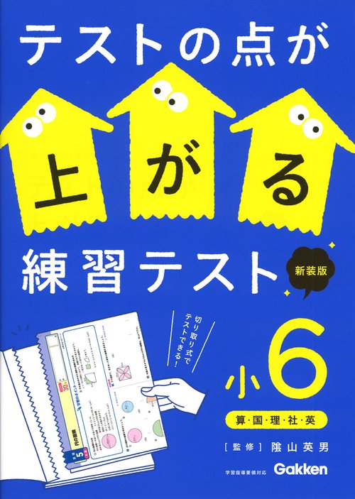 テストの点が上がる練習テスト　小６　新装版
