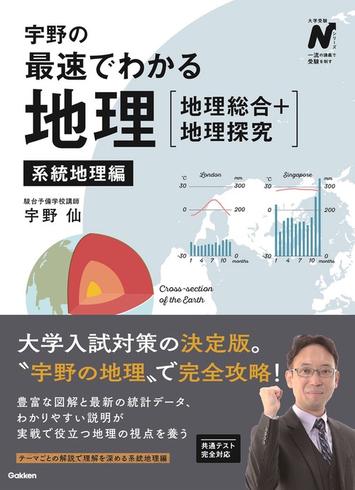 宇野の最速でわかる地理［地理総合＋地理探究］　系統地理編