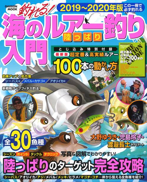 釣れる!海のルアー釣り陸っぱり入門 2019〜2020年版