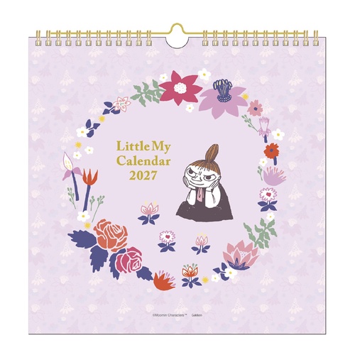 ムーミン壁かけカレンダーリトルミイ