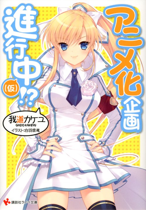 アニメ化企画進行中〈仮〉!?