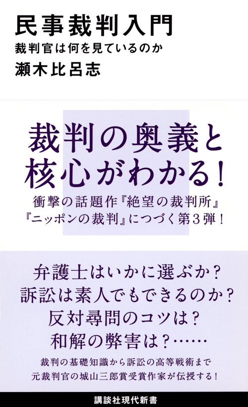 民事裁判入門　裁判官は何を見ているのか