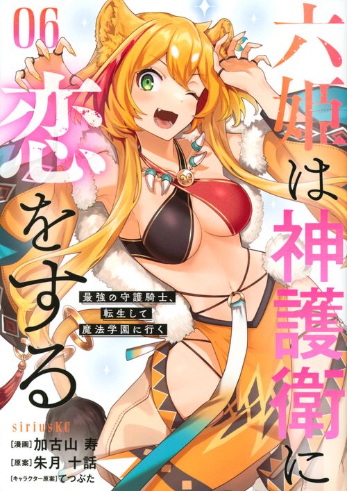 六姫は神護衛に恋をする　最強の守護騎士、転生して魔法学園に行く（6）
