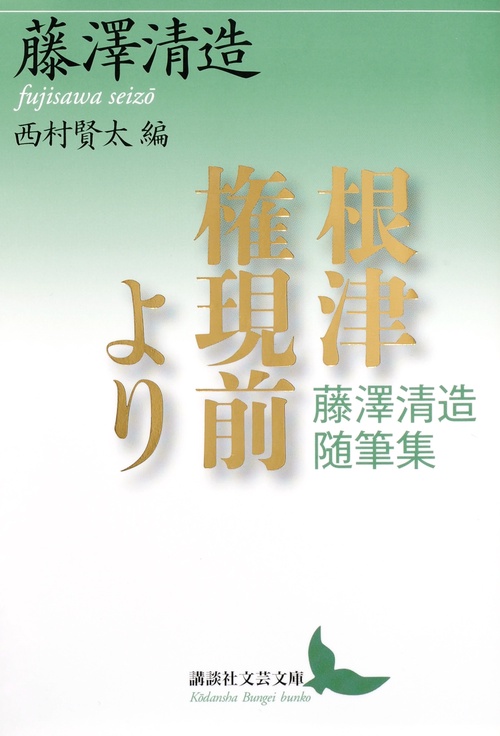 根津権現前より　藤澤清造随筆集