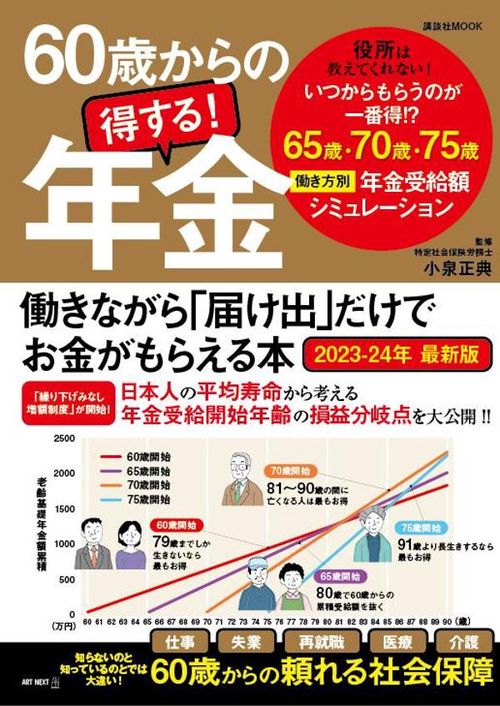 60歳からの得する！　年金　働きながら「届け出」だけでお金がもらえる本202324年最新版