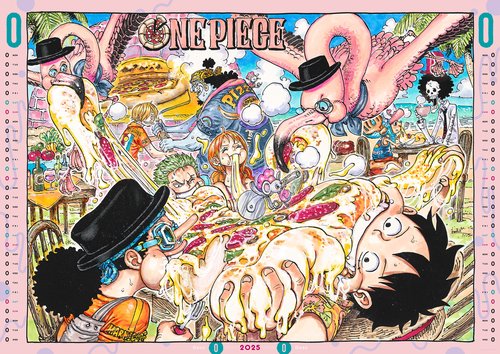 『ONE PIECE』コミックカレンダー（大判）2025