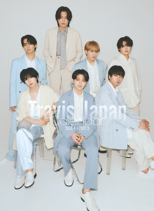 Travis Japanカレンダー 2026.4→2027.3