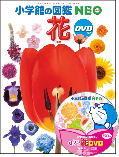 小学館の図鑑NEO 花 DVDつき