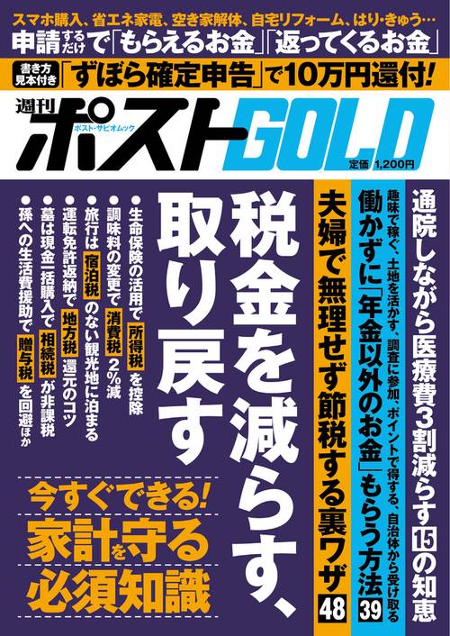 週刊ポストGOLD 税金を減らす、取り戻す