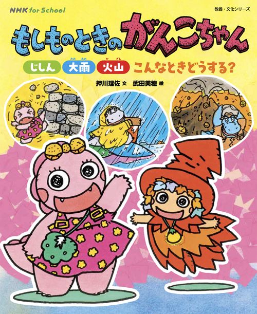 ＮＨＫ　ｆｏｒ　Ｓｃｈｏｏｌ　もしものときのがんこちゃん　じしん・大雨・火山　こんなときどうする？
