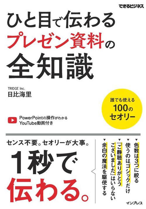 ひと目で伝わるプレゼン資料の全知識
