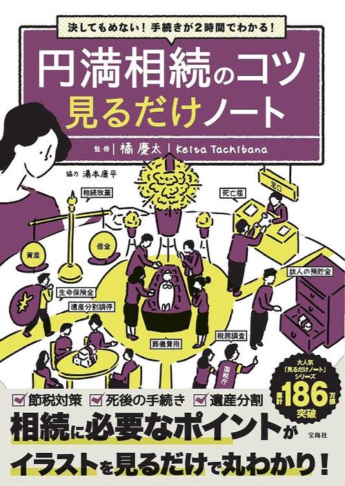決してもめない! 手続きが2時間でわかる! 円満相続のコツ 見るだけノート