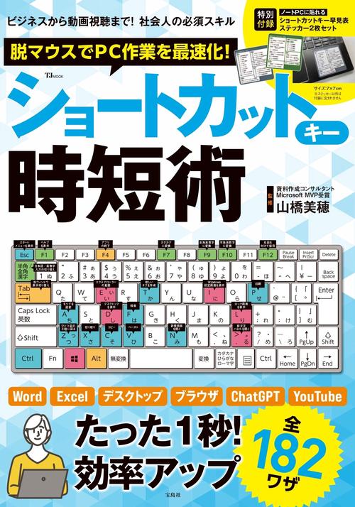 脱マウスでPC作業を最速化! ショートカットキー時短術