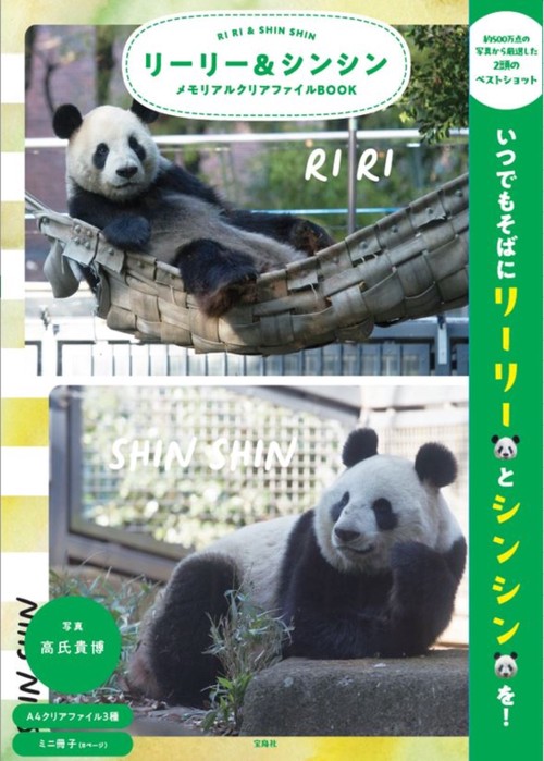 リーリー＆シンシン メモリアルクリアファイルBOOK