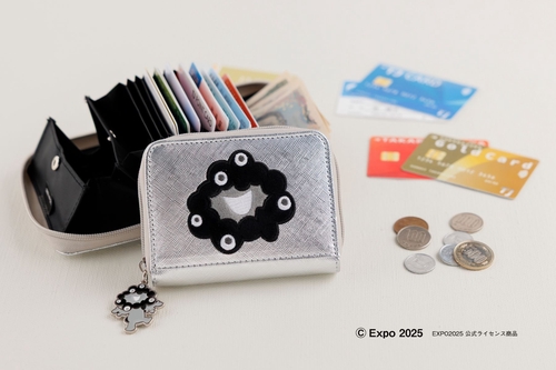 ミャクミャク ミニ財布BOOK SILVER ver.