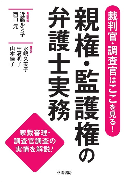 裁判官・調査官はここを見る！　親権・監護権の弁護士実務