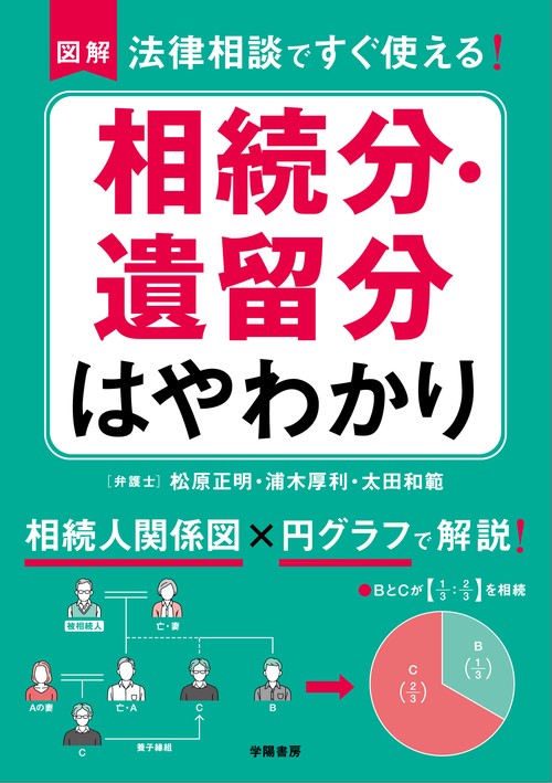 図解　法律相談ですぐ使える！　相続分・遺留分はやわかり