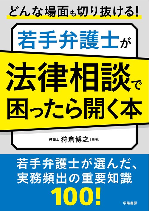 どんな場面も切り抜ける！　若手弁護士が法律相談で困ったら開く本