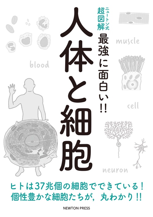ニュートン式 超図解 最強に面白い!! 人体と細胞