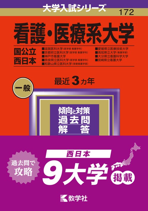 看護・医療系大学 国公立 西日本 2024年版