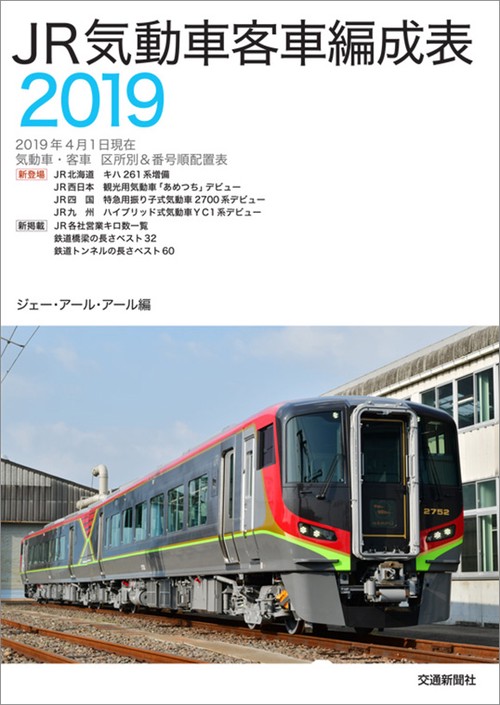 JR気動車客車編成表 2019