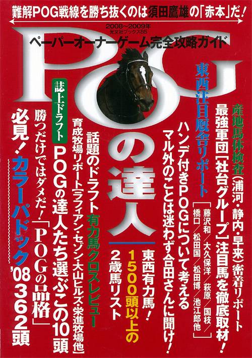 POGの達人 ペーパーオーナーゲーム完全攻略ガイド 2008〜2009年