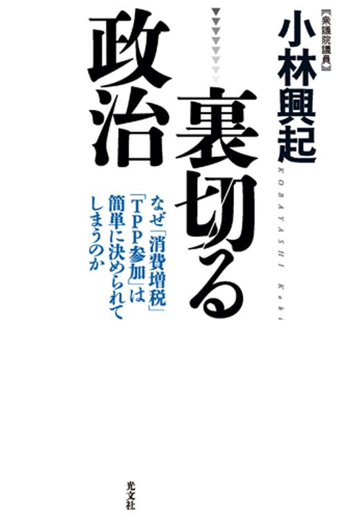 裏切る政治 なぜ「消費増税」「TPP参加」は簡単に決められてしまうのか
