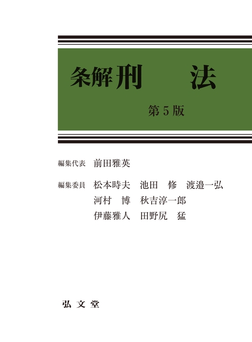 条解刑法 第5版