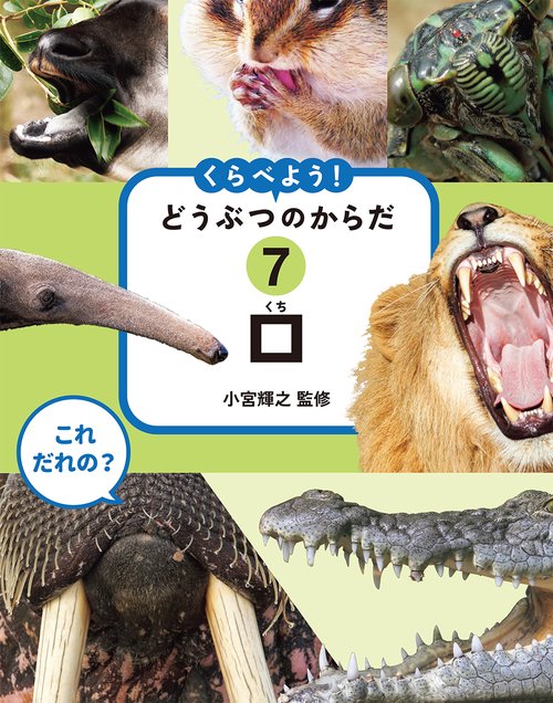 これ だれの？ くらべよう！ どうぶつのからだ　⑦口