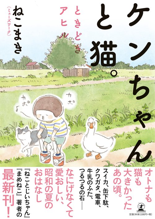 ケンちゃんと猫。ときどきアヒル