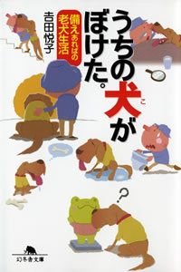 うちの犬がぼけた。